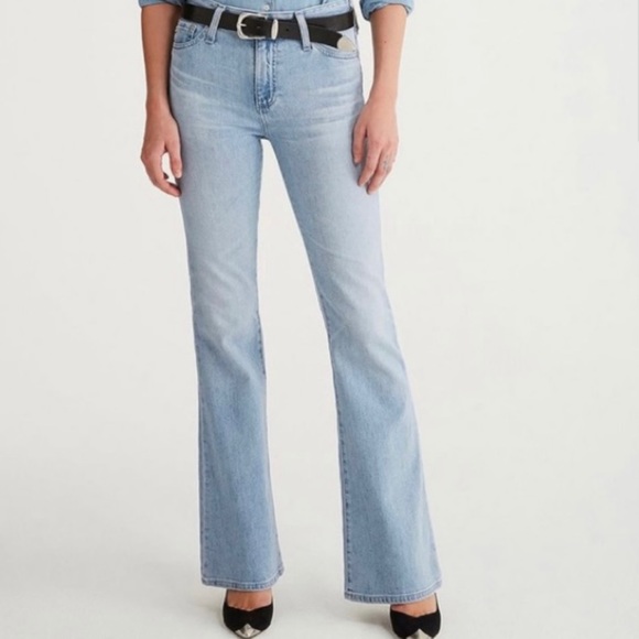 AG Quinne High Rise Vintage Ag-Ed Flare Bottom Jeans Denim 25 - Picture 8 of 8